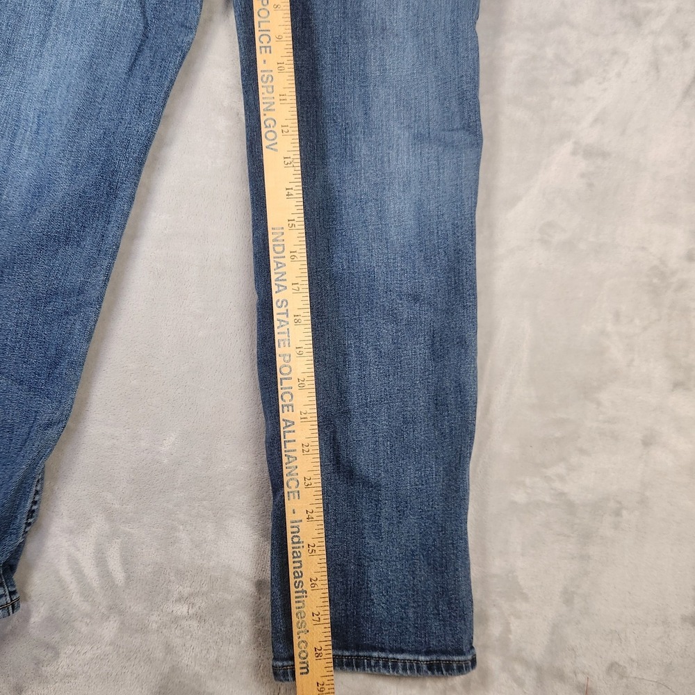 Abercrombie & Fitch Ultra High Rise The 90s Straight Black Jeans‎ Size 29 8R - Picture 2 of 7